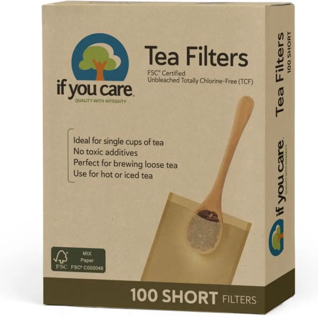 If You Care Theefilters Short 100 Stuks - Zand - afbeelding 6 van 6