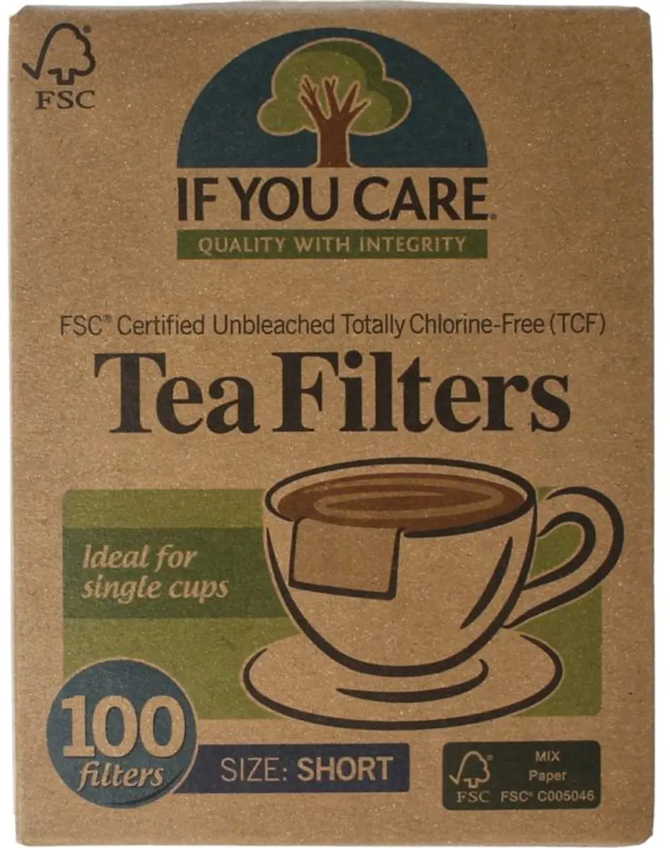 If You Care Theefilters Short 100 Stuks - Zand