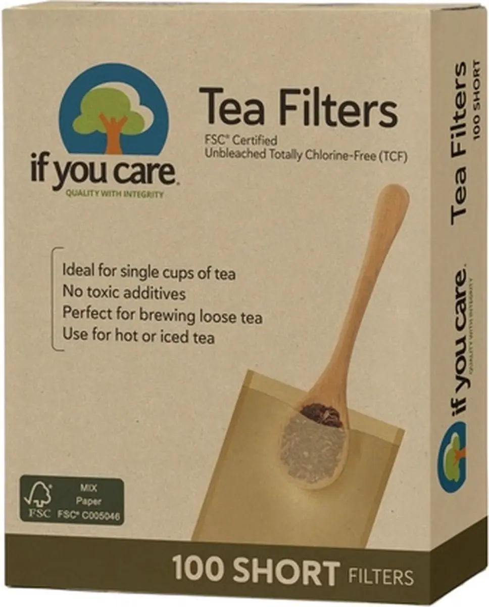 If You Care Theefilters Short 100 Stuks - Zand