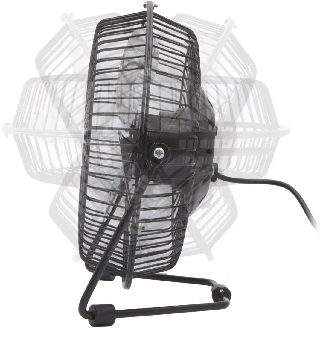 Delight USB Mini Ventilator 51110 - 18cm Zwart