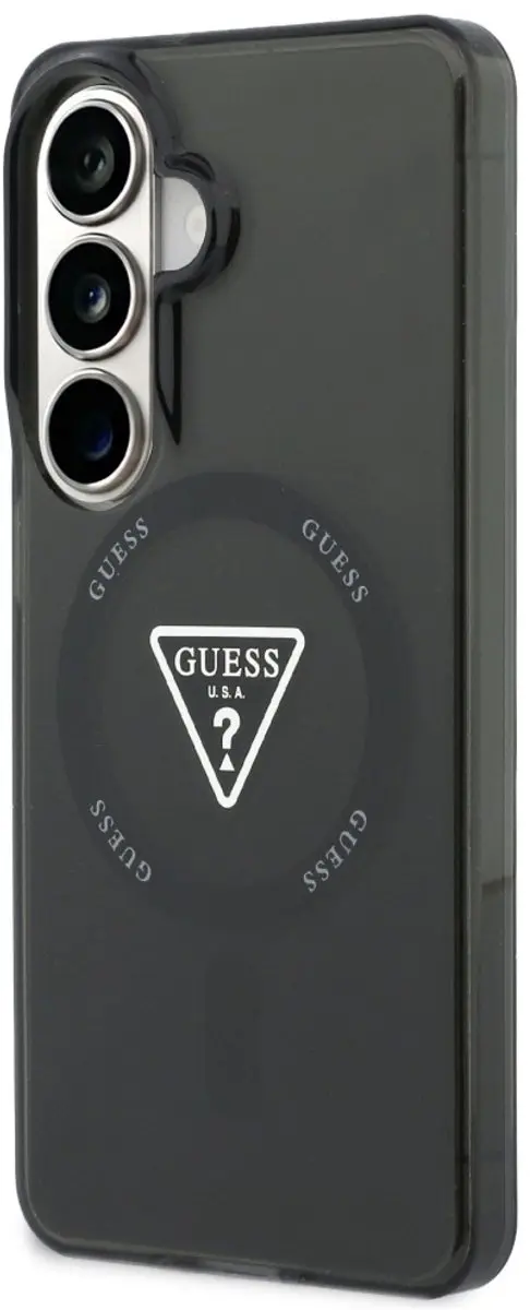 GUESS IML Gradient Triangle MagSafe Hoesje - Samsung Galaxy S26 - Transparent - afbeelding 6 van 6
