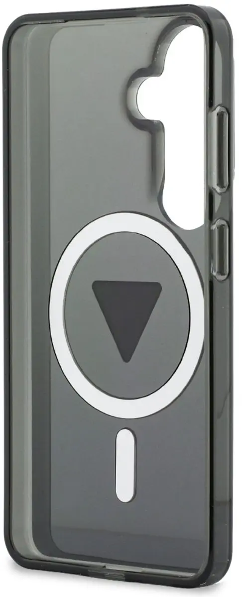 GUESS IML Gradient Triangle MagSafe Hoesje - Samsung Galaxy S26 - Transparent