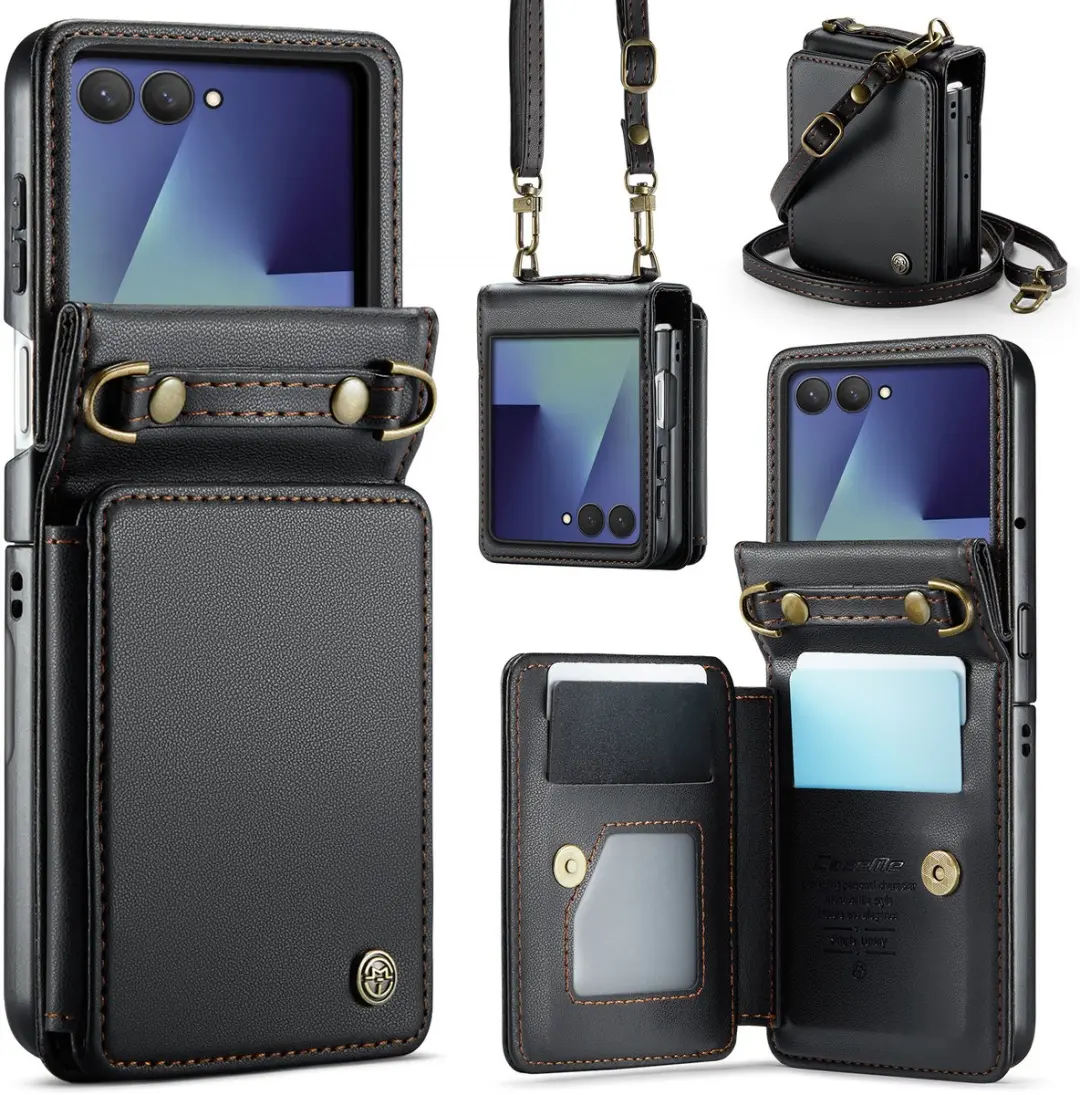 Caseme Samsung Galaxy Z Flip 7 PU Backcover