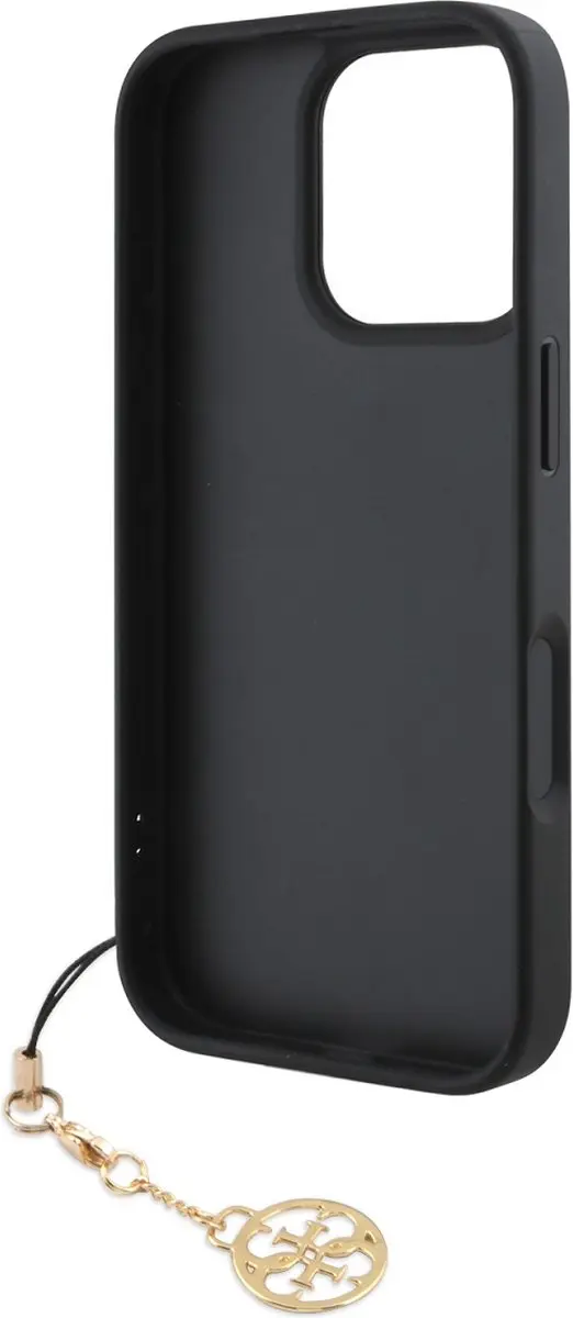 GUESS Hoesje iPhone 16 Pro Max GUHCP16XGF4GCK - Grijs