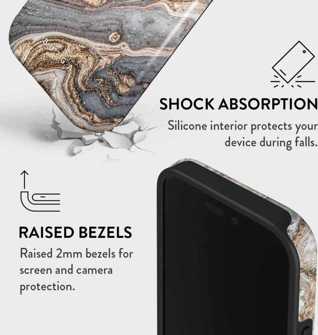 Burga Tough Case iPhone 16 Gentle Wind