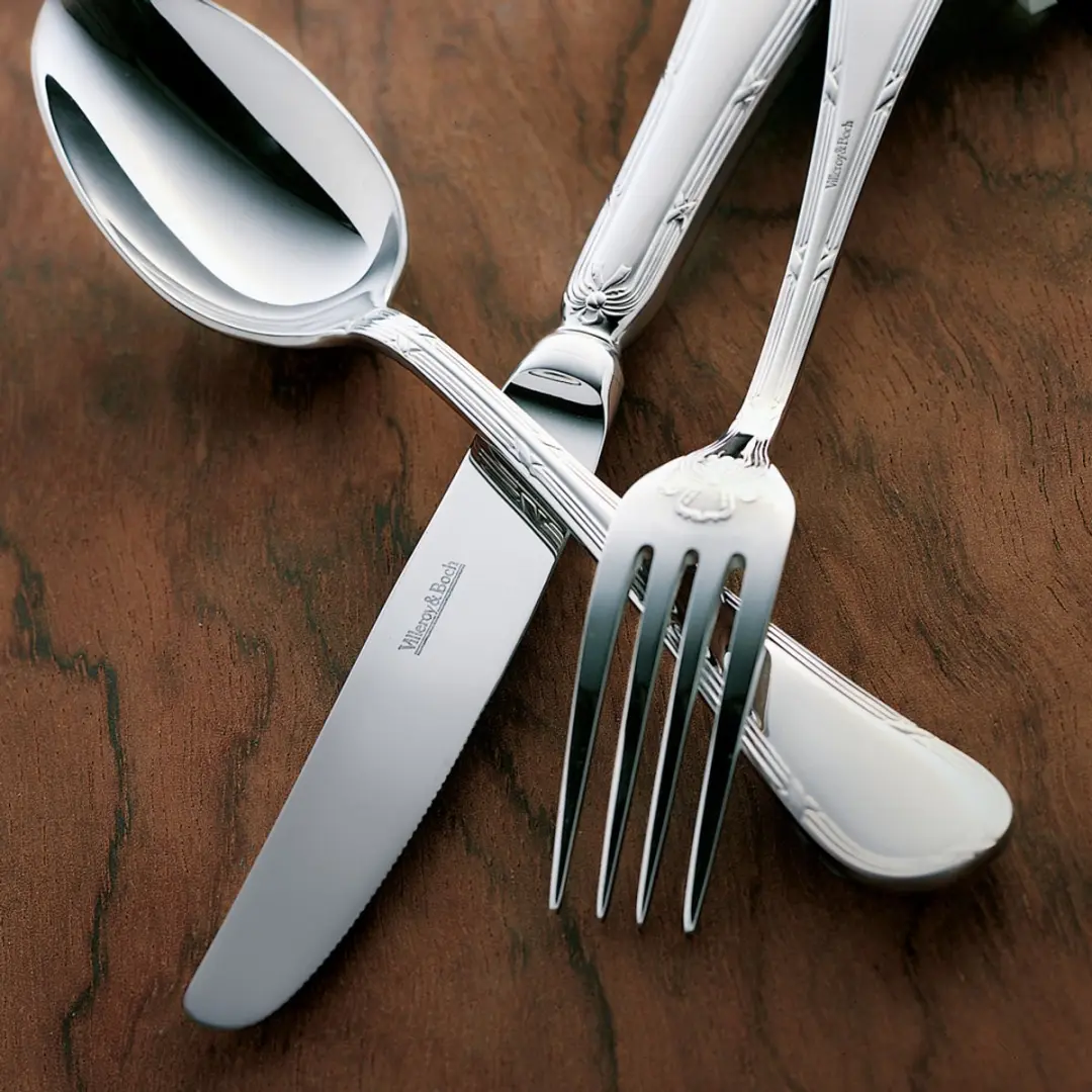 Villeroy & Boch Kreuzband Septfontaines Tafelmessen 225mm - 6 Stuks