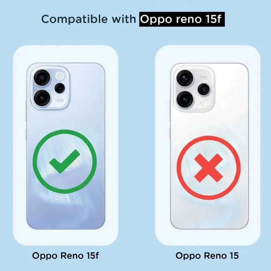 Selected Transparant Hoesje Oppo Reno 15F - Schokbestendig