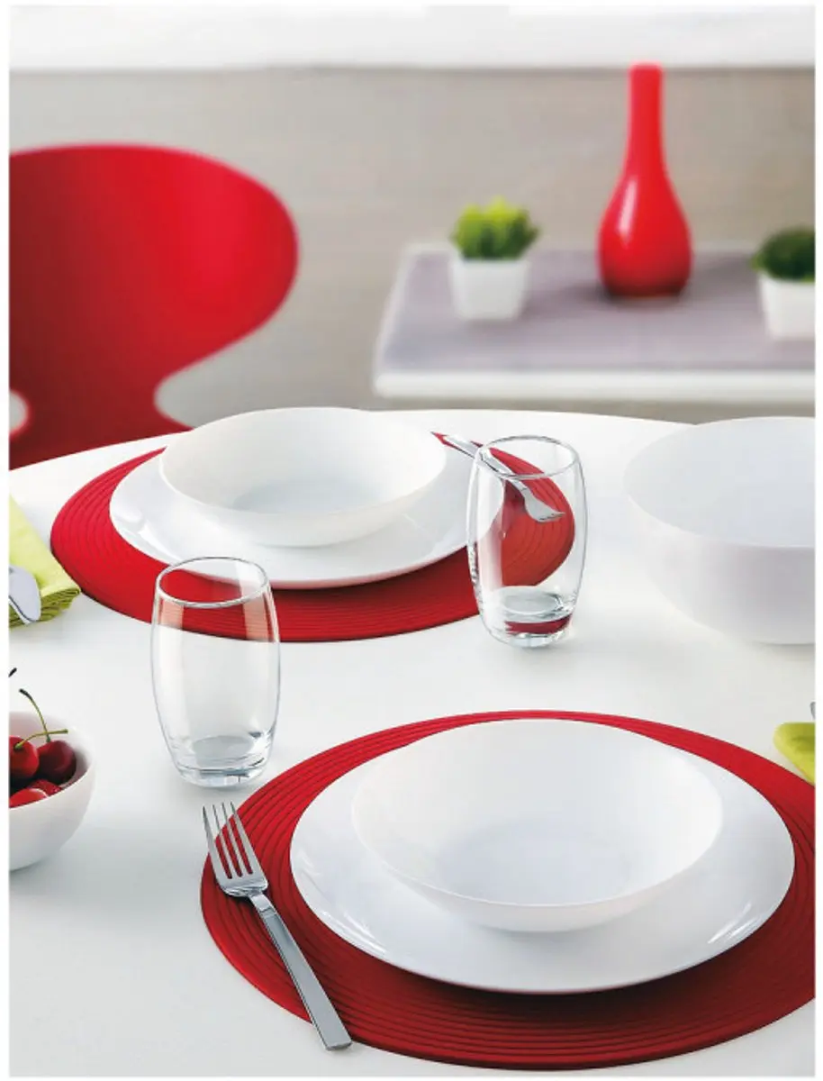 Luminarc Saladekom Wit Glas Ø21cm