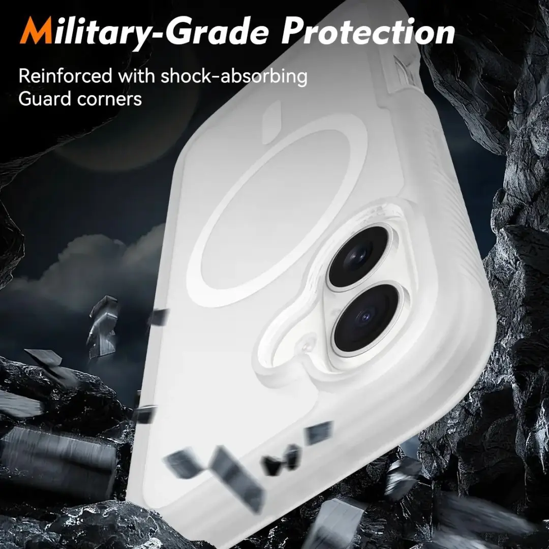 Selected by GSMpunt.nl iPhone 16 Hoesje Full Protect - Matte Transparant