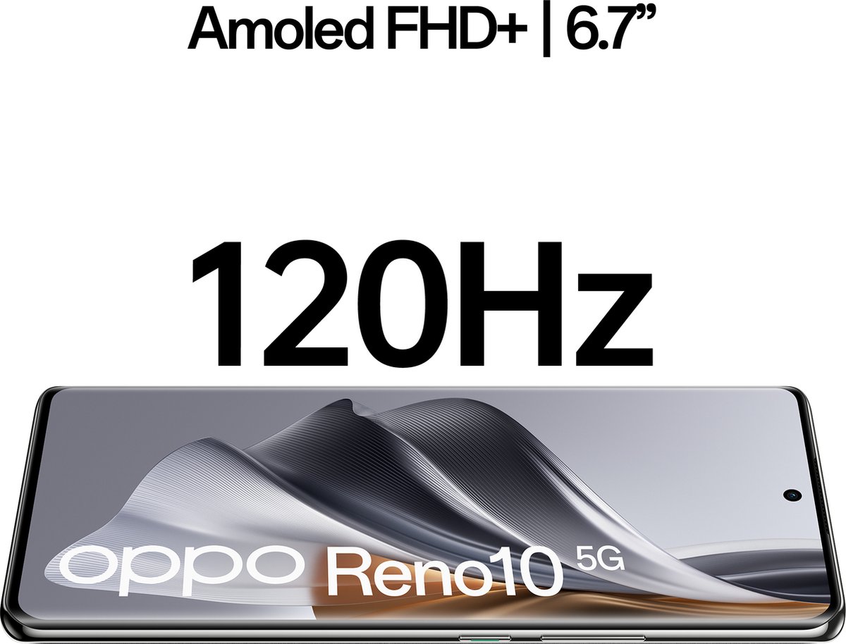 OPPO Reno 10 5G- 8/256GB- Silver Grey