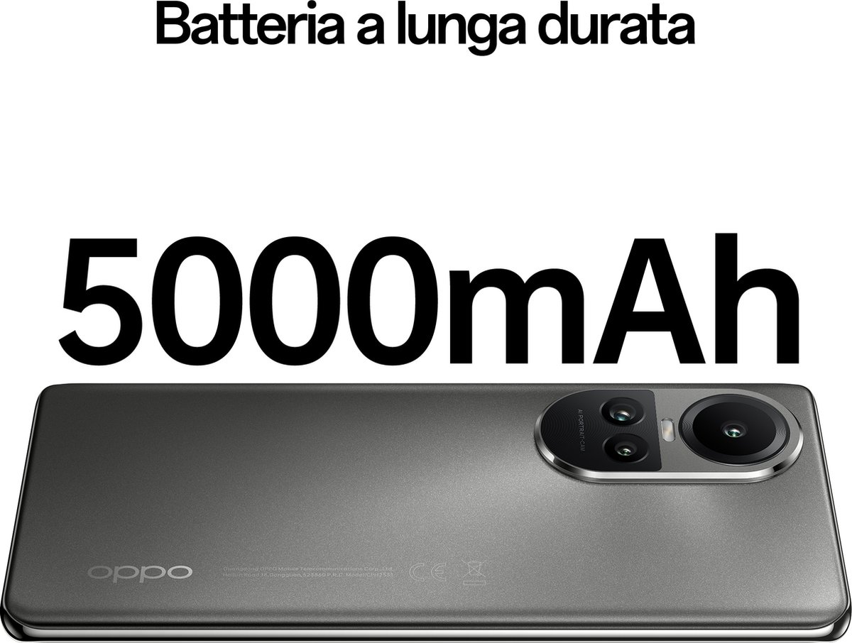 OPPO Reno 10 5G- 8/256GB- Silver Grey