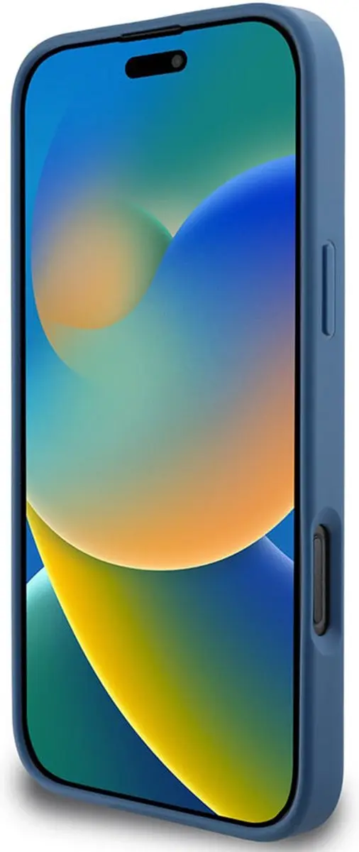 Guess GUHMP16XP4SM4MB Backcover - iPhone 16 Pro Max - Blauw