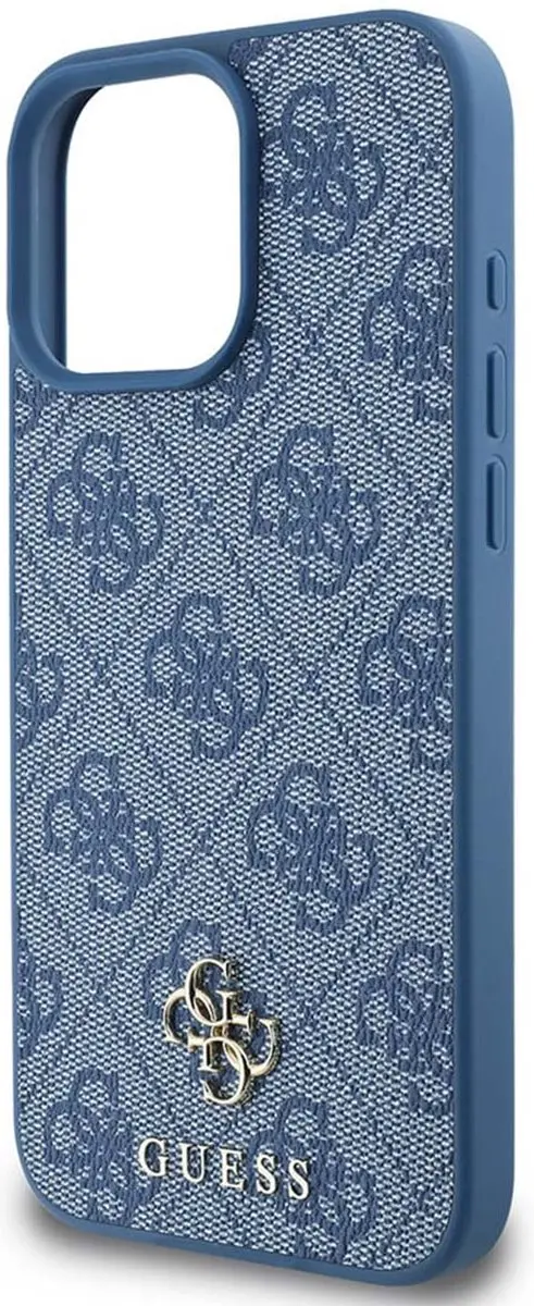 Guess GUHMP16XP4SM4MB Backcover - iPhone 16 Pro Max - Blauw - afbeelding 6 van 6