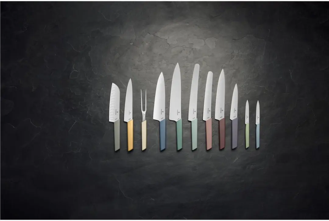 Victorinox Swiss Modern Keukenset 2-delig - 2 Messen - Zwart
