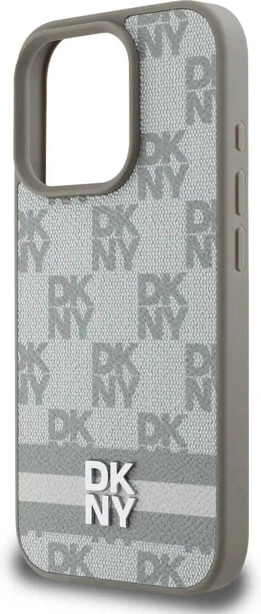 DKNY Backcover iPhone 16 Pro Max - Beige - 3666339334215