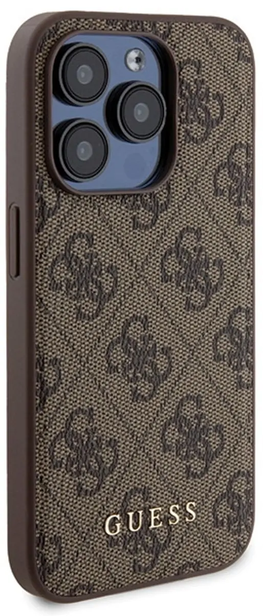 Guess iPhone 15 Pro Hoes - Hardcase MagSafe - Bruin - afbeelding 6 van 6