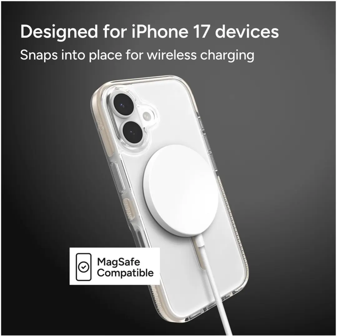 ZAGG Santa Cruz Hoesje iPhone 17 - Titanium - MagSafe