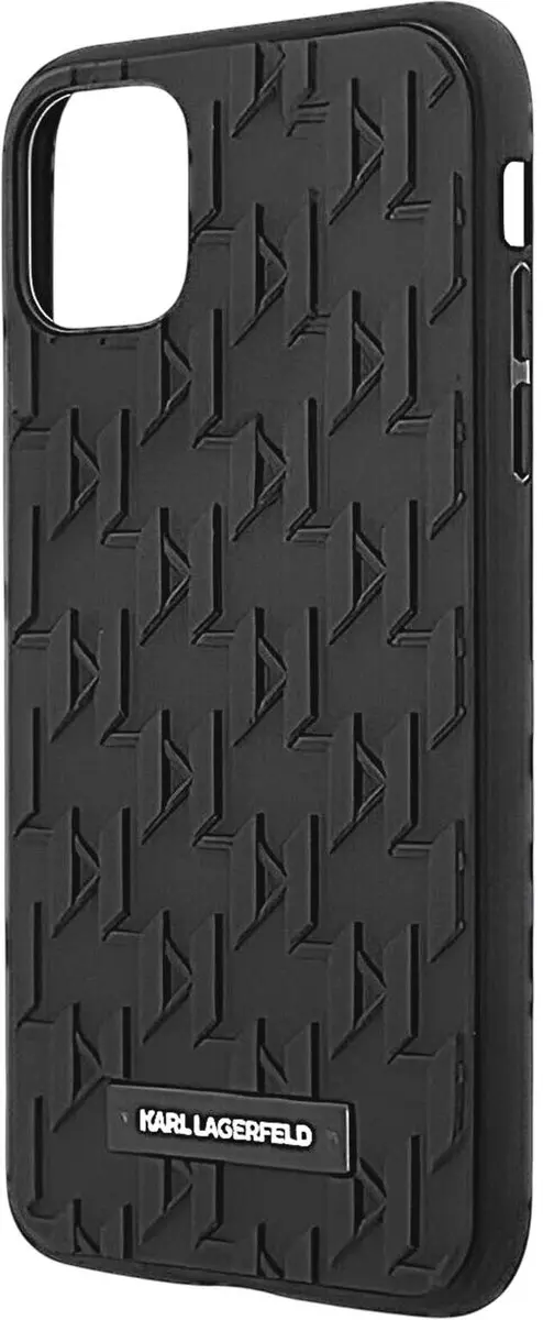 Karl Lagerfeld iPhone 11/XR TPU Hoesje - Effen Zwart
