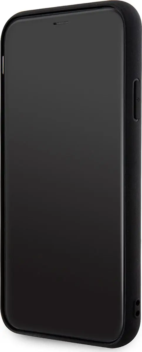 Karl Lagerfeld iPhone 11/XR TPU Hoesje - Effen Zwart - afbeelding 6 van 6
