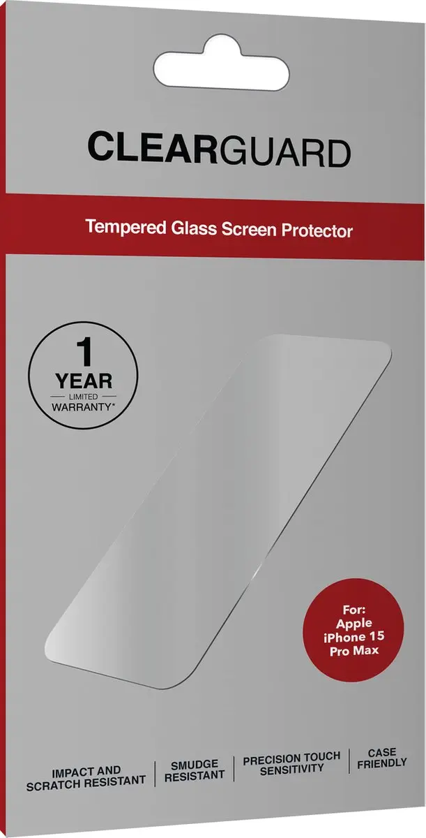 ZAGG InvisibleShield Clearguard iPhone 15 Pro Max
