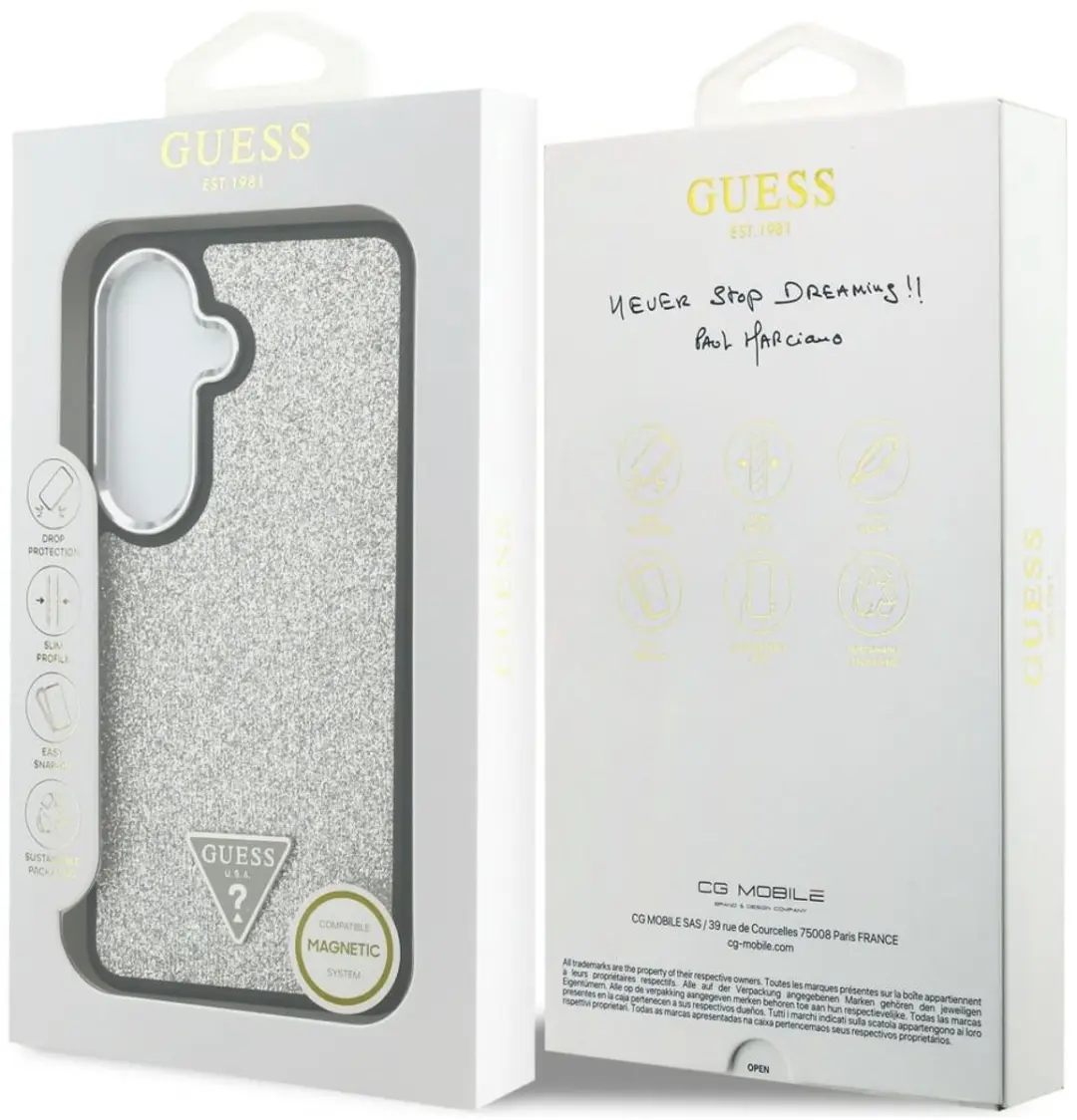 Guess Hoesje Samsung Galaxy S26 Magsafe - Transparent - 3666339613549 - afbeelding 6 van 6