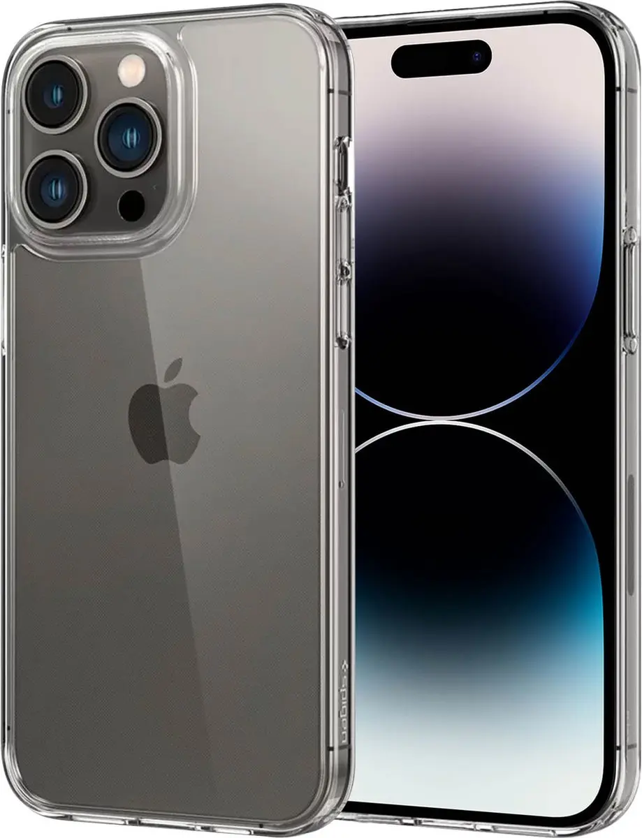 Spigen Air Skin Hybrid ACS04808 Hoesje - iPhone 14 Pro Max - Transparant