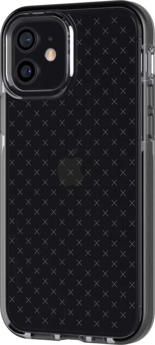 Tech21 Evo Check iPhone 12/12 Pro Hoesje - T21-8373 - Antraciet