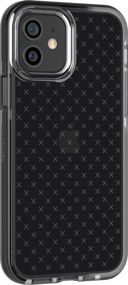 Tech21 Evo Check iPhone 12/12 Pro Hoesje - T21-8373 - Antraciet