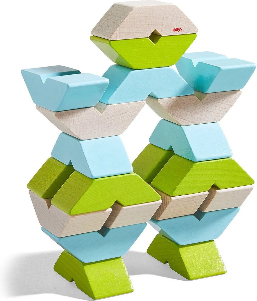 Haba Varius 3D Compositie Spel - 21 Stuks - Multicolor