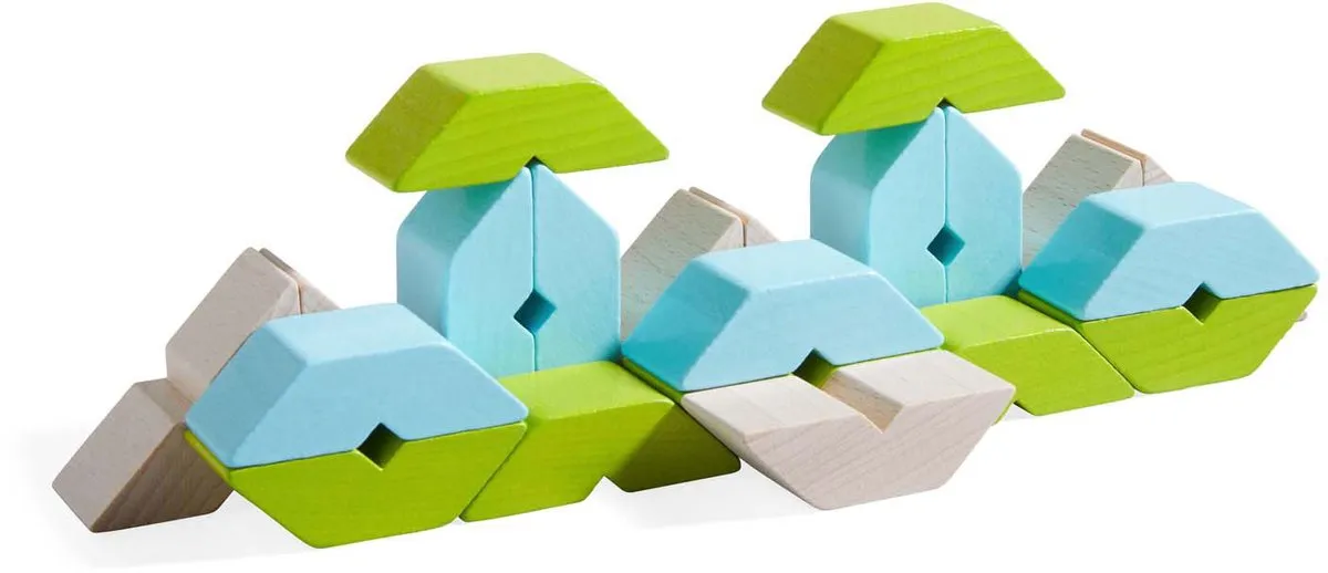 Haba Varius 3D Compositie Spel - 21 Stuks - Multicolor