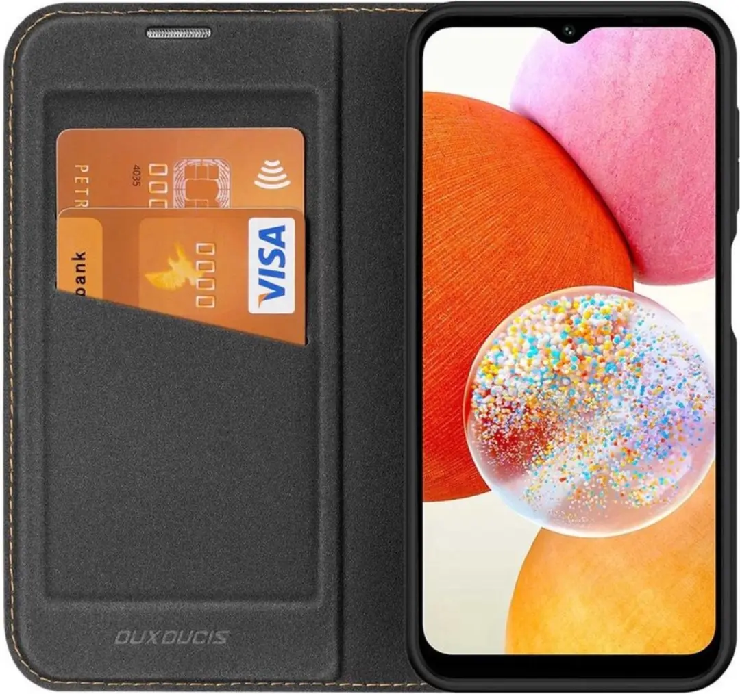 Dux Ducis Skin X2 Hoesje Samsung Galaxy A14 - Zwart