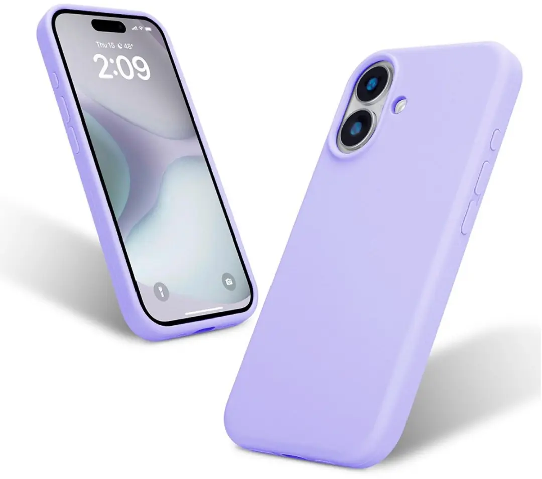MobiQ Liquid Silicone Hoesje iPhone 16