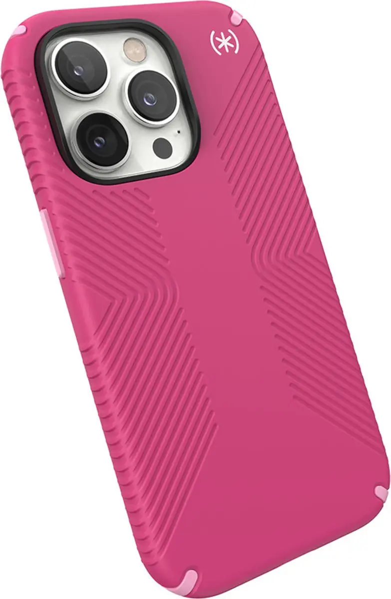 Speck Presidio2 Grip iPhone 14 Pro Hoesje - Roze