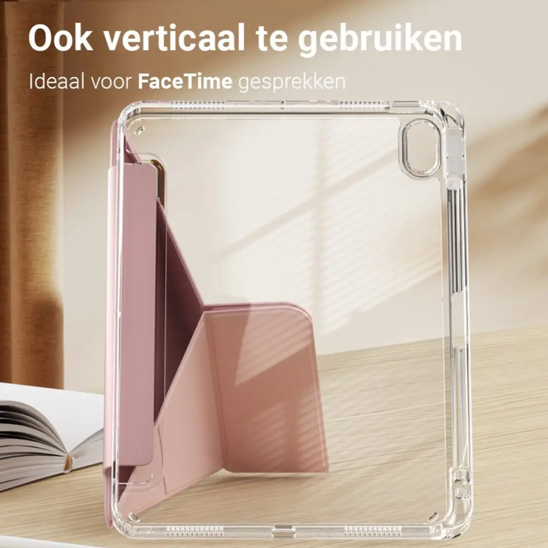 MobiQ Origami Hoes iPad 11 46-00874 - Roze