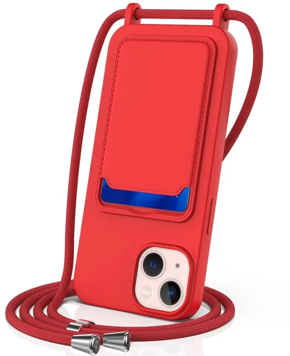 Selected Hoesje iPhone 15 Rood