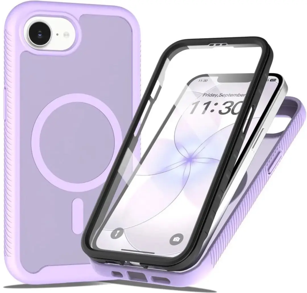 Selected by GSMpunt.nl iPhone 16e/17e Hoesje Matte Paars