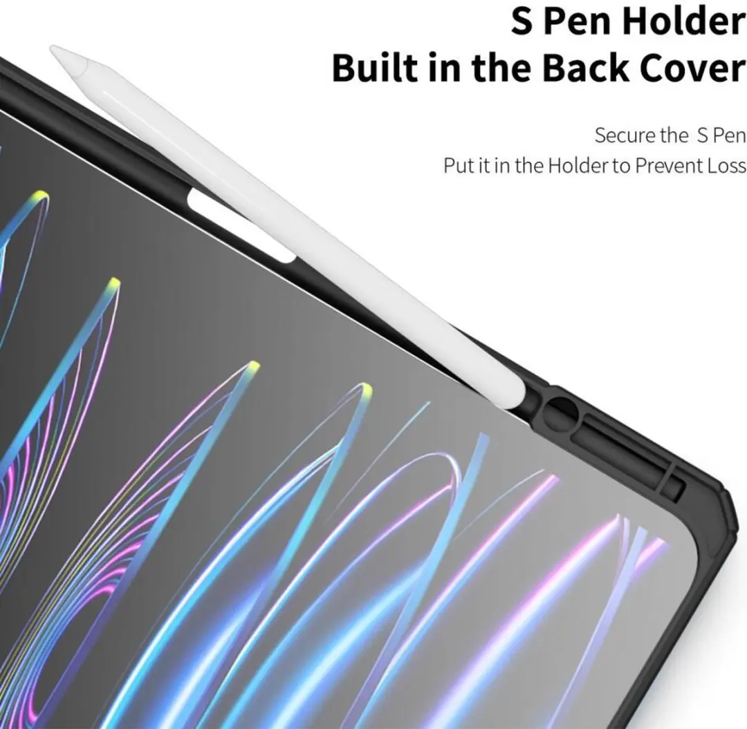 Dux Ducis Tablethoes iPad Pro 13 (2024) - Zwart