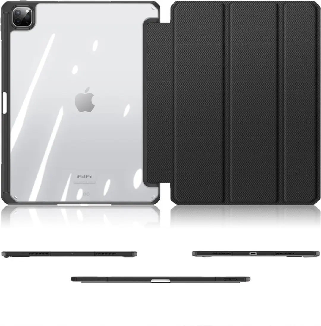 Dux Ducis Tablethoes iPad Pro 13 (2024) - Zwart - afbeelding 6 van 6