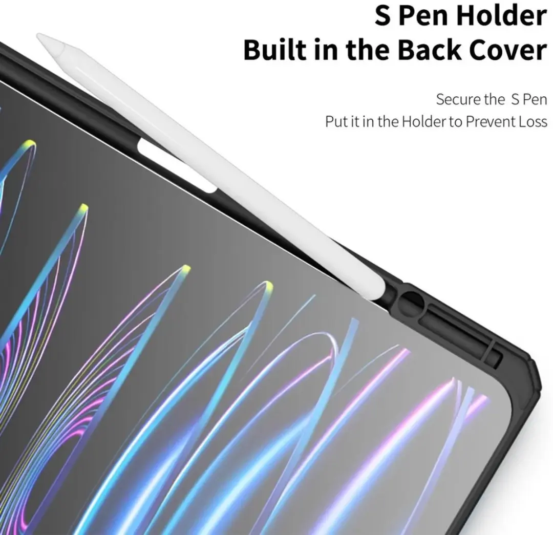 Dux Ducis Tablethoes iPad Pro 13 (2024) - Zwart