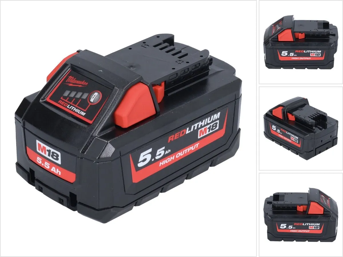 Milwaukee M18 HB5.5 Accu 18V 5.5Ah Li-Ion - 4932464712