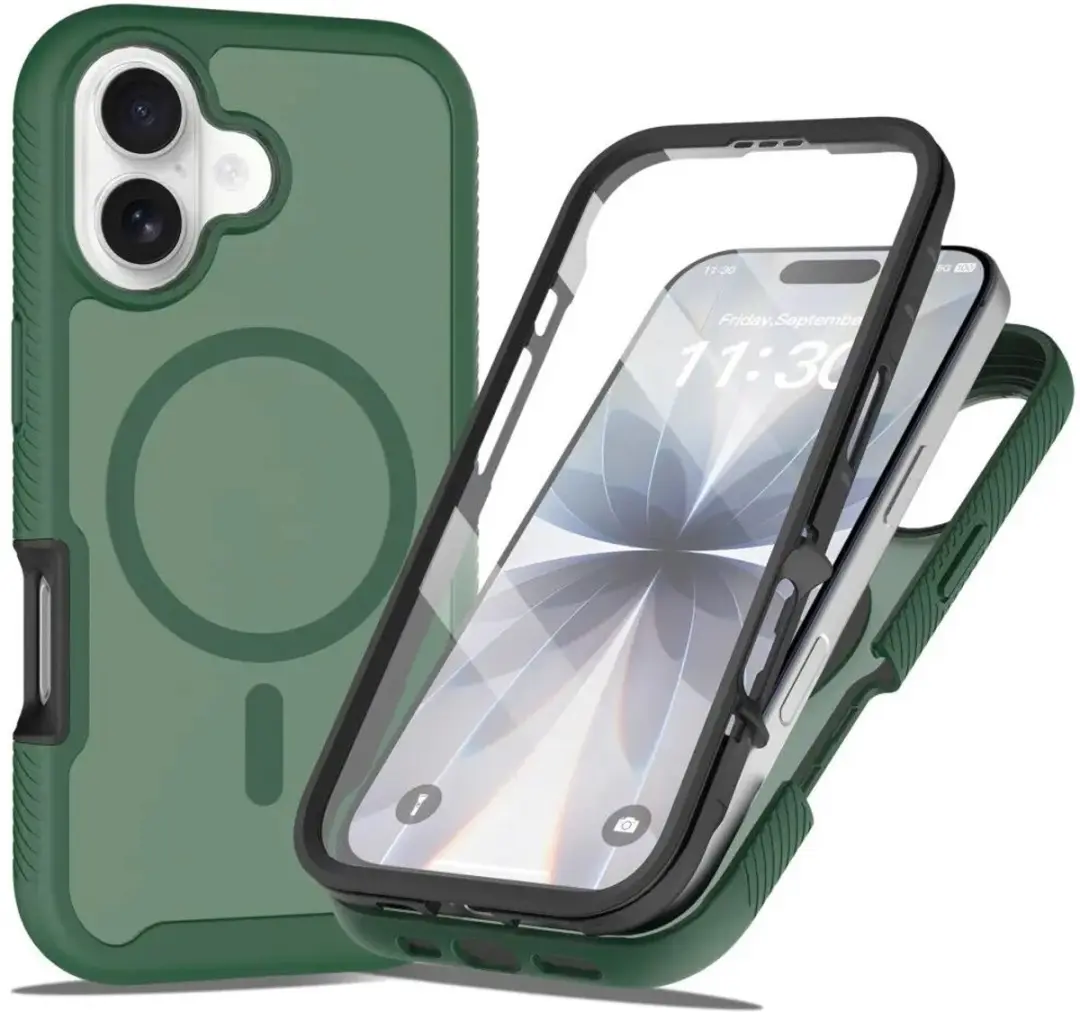 Selected by GSMpunt.nl iPhone 17 Hoesje Matte Groen