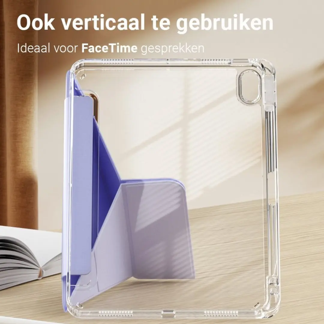 MobiQ Origami Hoes iPad Pro 13 M5 46-01674 - Lavendelgrijs