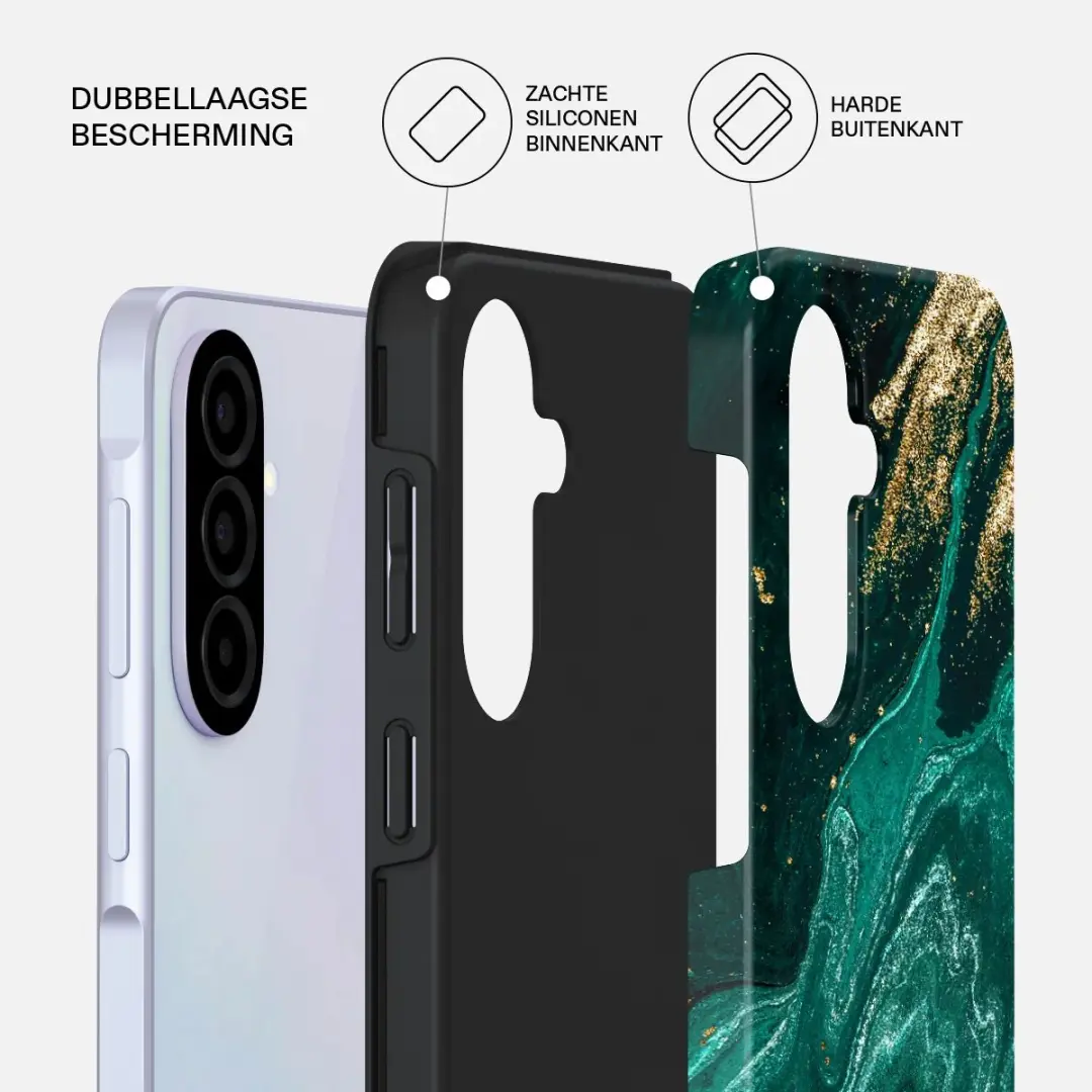 Burga Tough Backcover Samsung Galaxy A37 - Emerald Pool