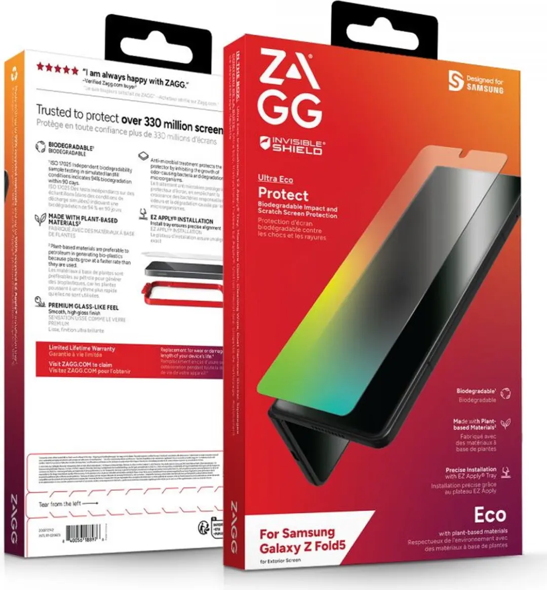 ZAGG InvisibleShield Ultra Eco Samsung Galaxy Z Fold 5