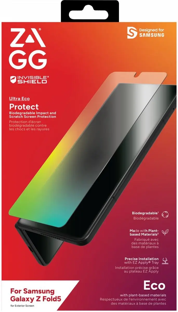 ZAGG InvisibleShield Ultra Eco Samsung Galaxy Z Fold 5