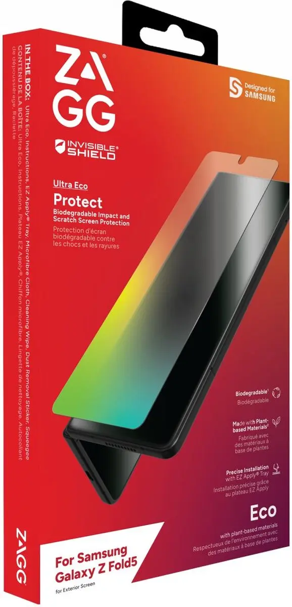 ZAGG InvisibleShield Ultra Eco Samsung Galaxy Z Fold 5