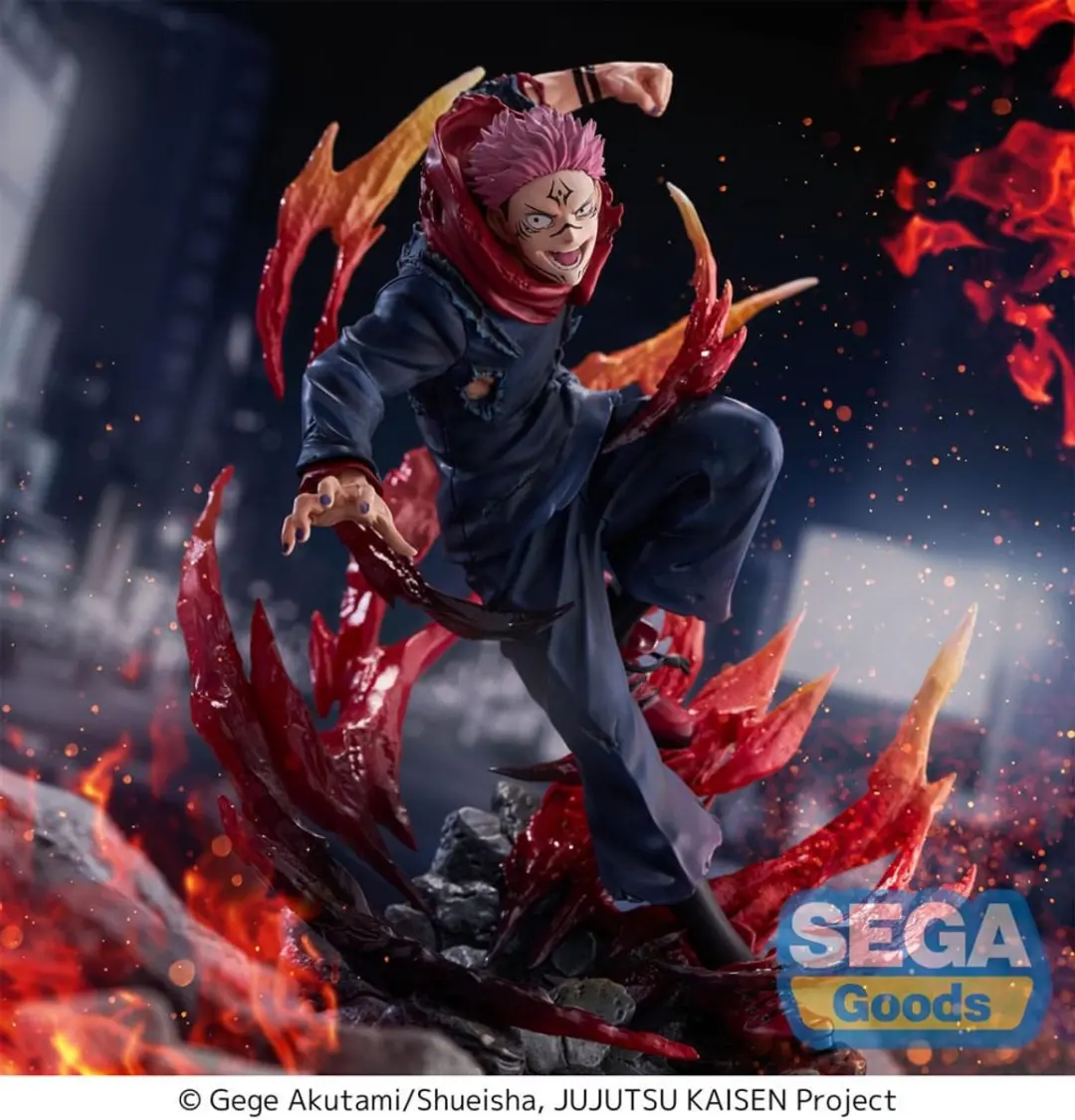 Sega Jujutsu Kaisen Sukuna PVC Statue 23cm - Multi