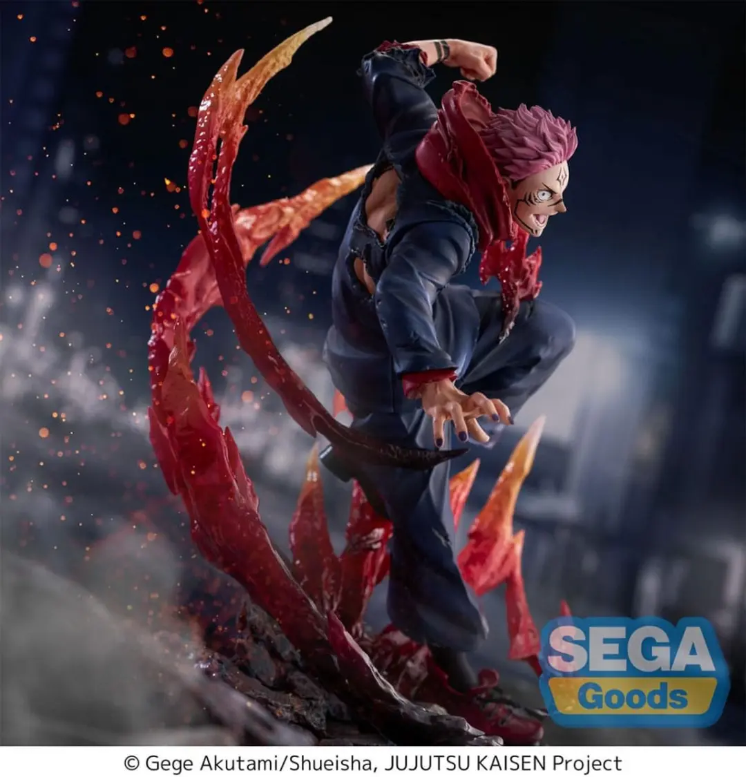 Sega Jujutsu Kaisen Sukuna PVC Statue 23cm - Multi