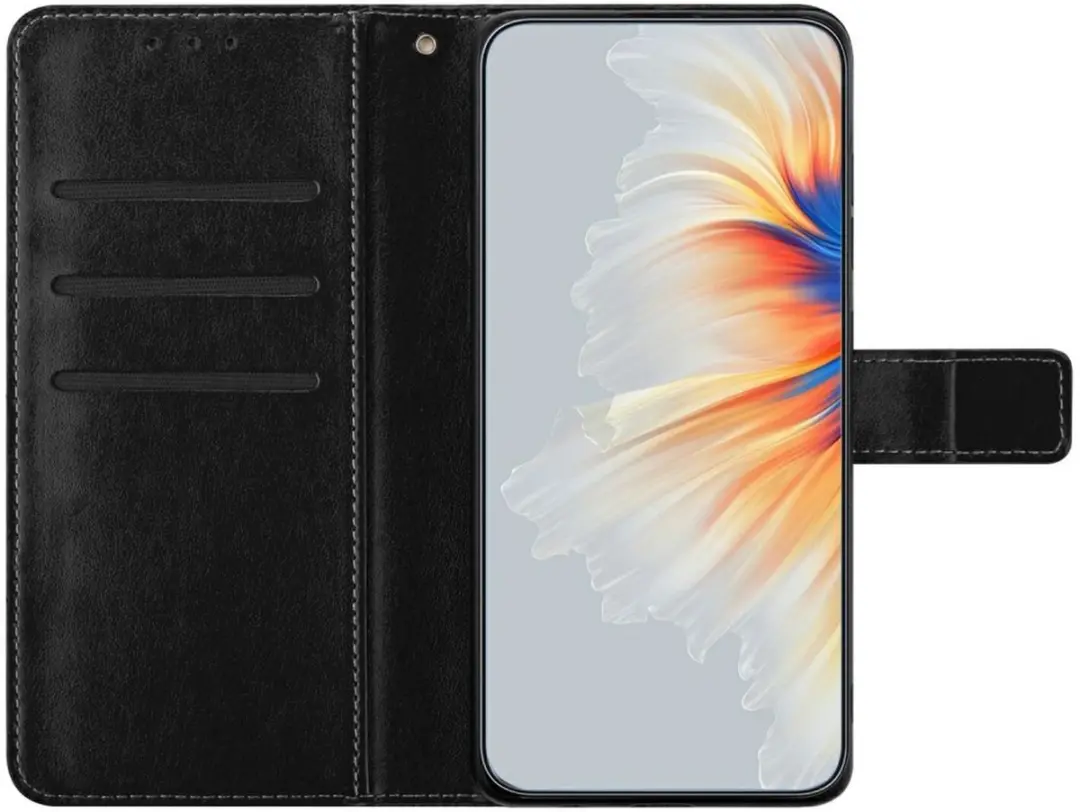 Selected Mandala Book Case Hoesje - Samsung Galaxy A17/A26 - 3 Pasjes - Zwart - afbeelding 6 van 6