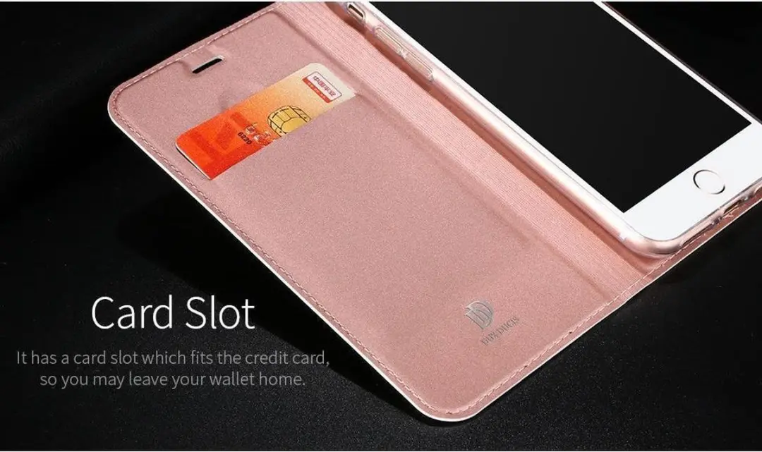 Dux Ducis Cover Booklet Hoesje iPhone SE 2020 - Roze
